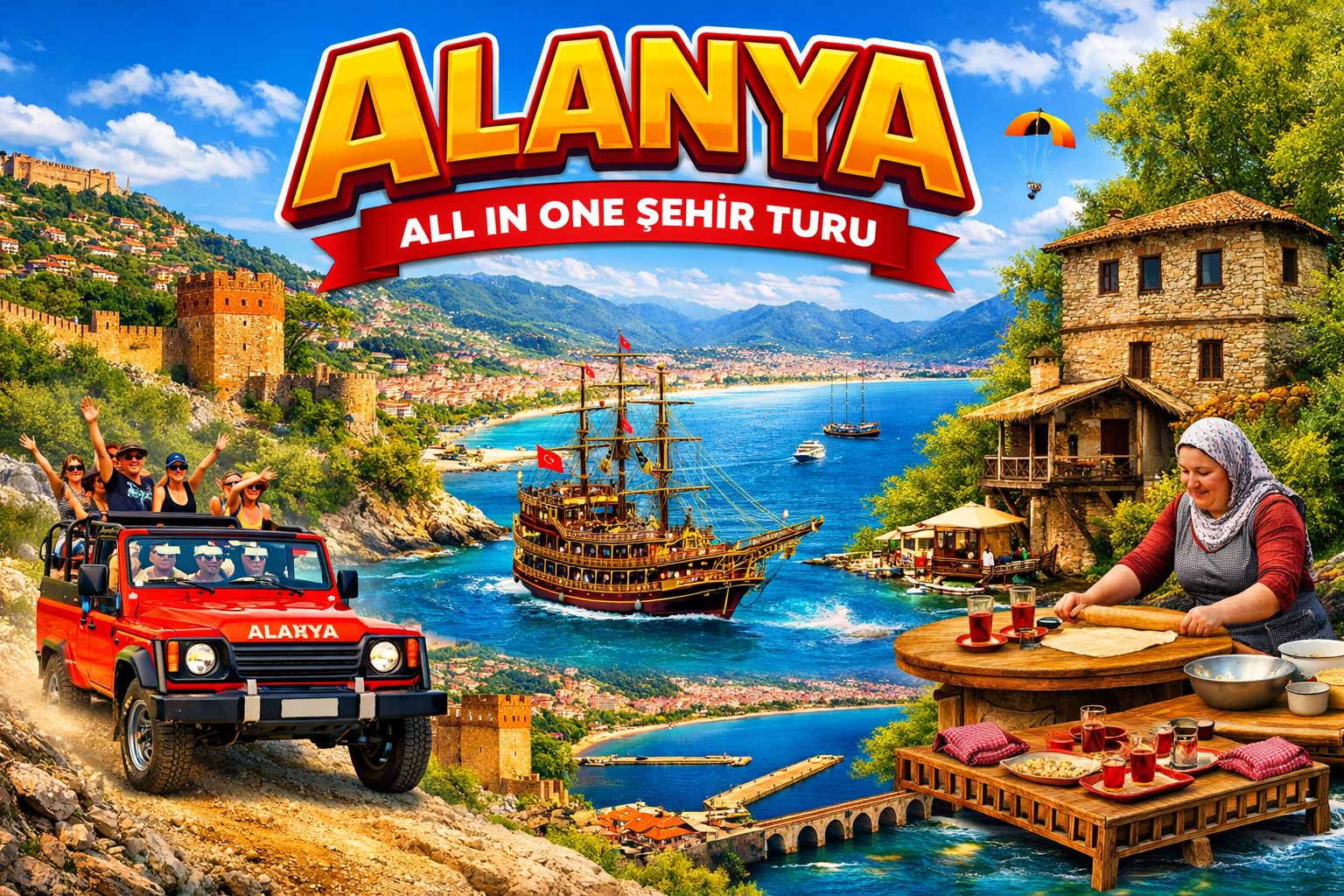 Alanya City Tour – All in 1 Experience